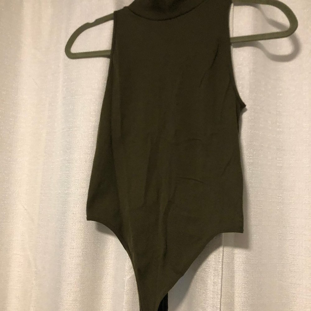 Olive Green Bodysuit